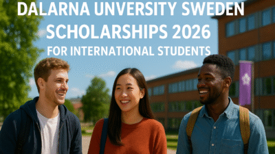 International students at Dalarna University Sweden with scholarship opportunities 2026