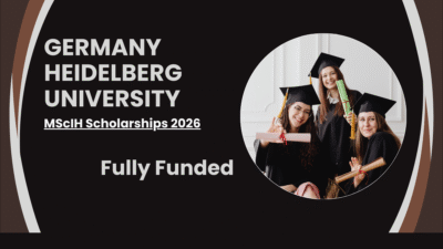 MScIH Scholarships 2026 in International Health, Germany.