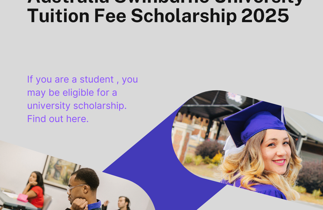 International students at Swinburne University of Technology, Australia – Tuition Fee Scholarship 2025 for PhD, Doctor of Psychology, and Master by Research programs.