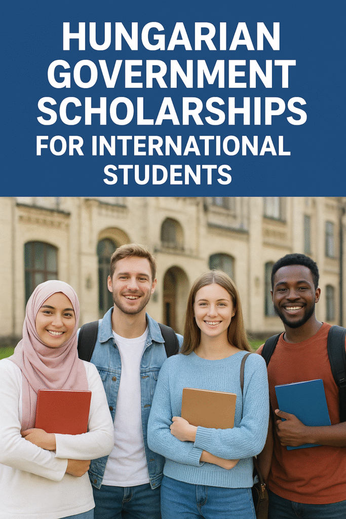 International students studying in Hungary under the Stipendium Hungaricum Scholarship programme.