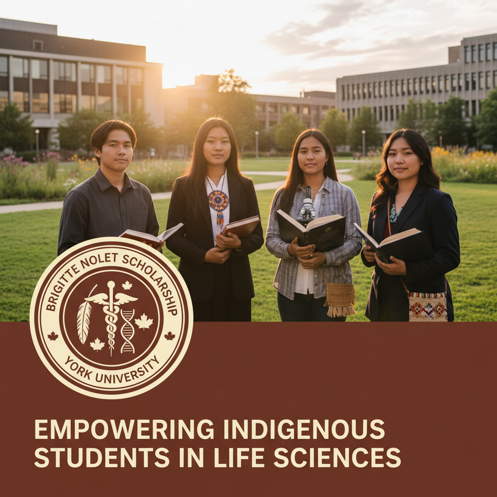 Brigitte Nolet Scholarship supporting Indigenous students in life sciences at York University