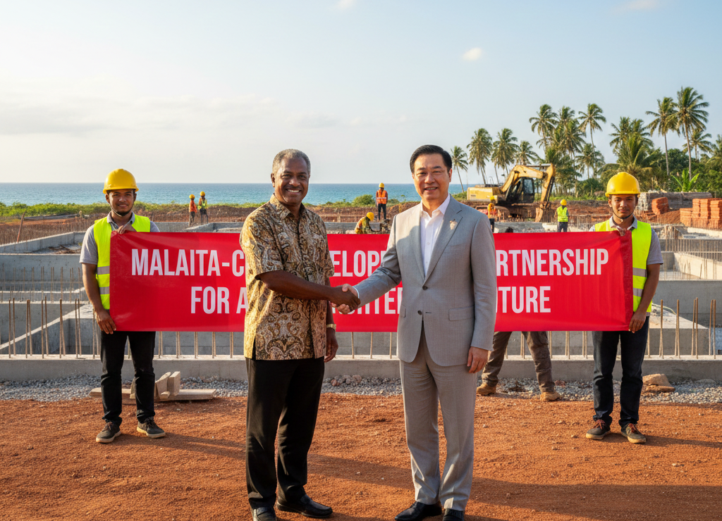 Malaita Province development partnership with China