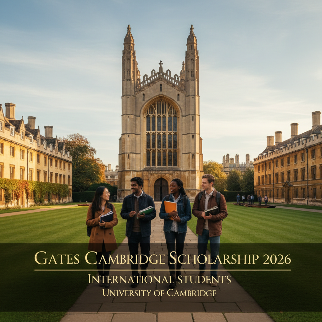 Gates Cambridge Scholarship 2026 for international students at University of Cambridge