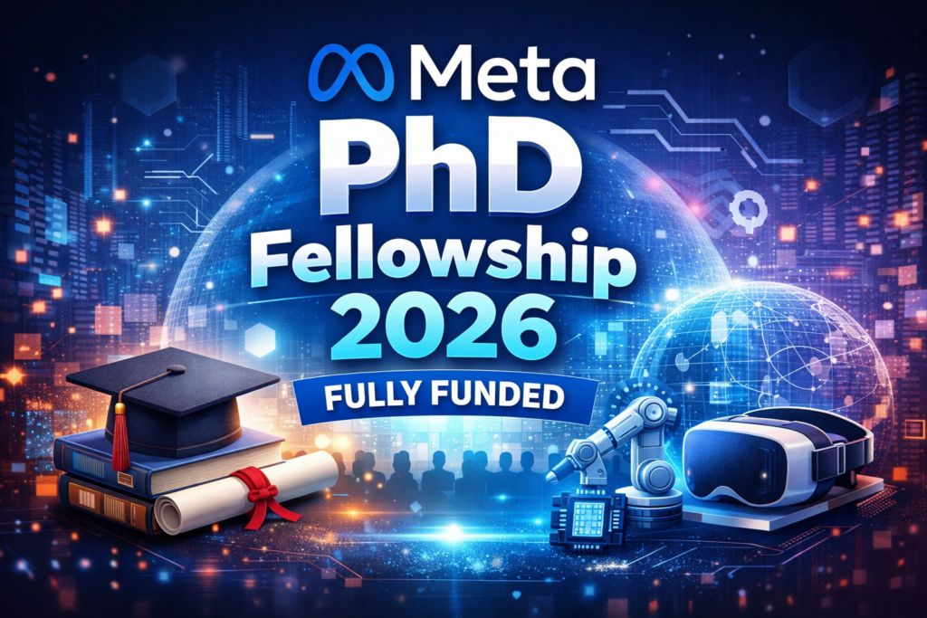 Meta PhD Fellowship 2026 Fully Funded Scholarship