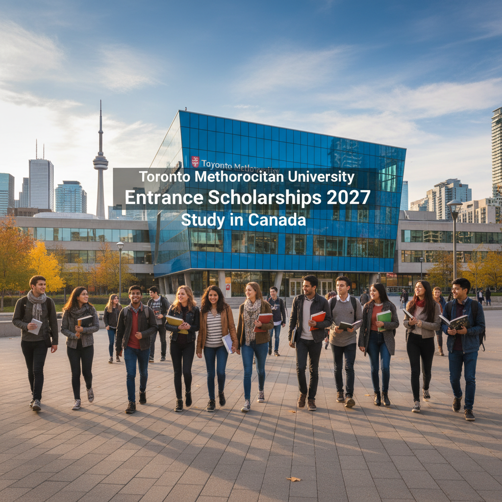 Toronto Metropolitan University Entrance Scholarships 2027 - Study in Canada