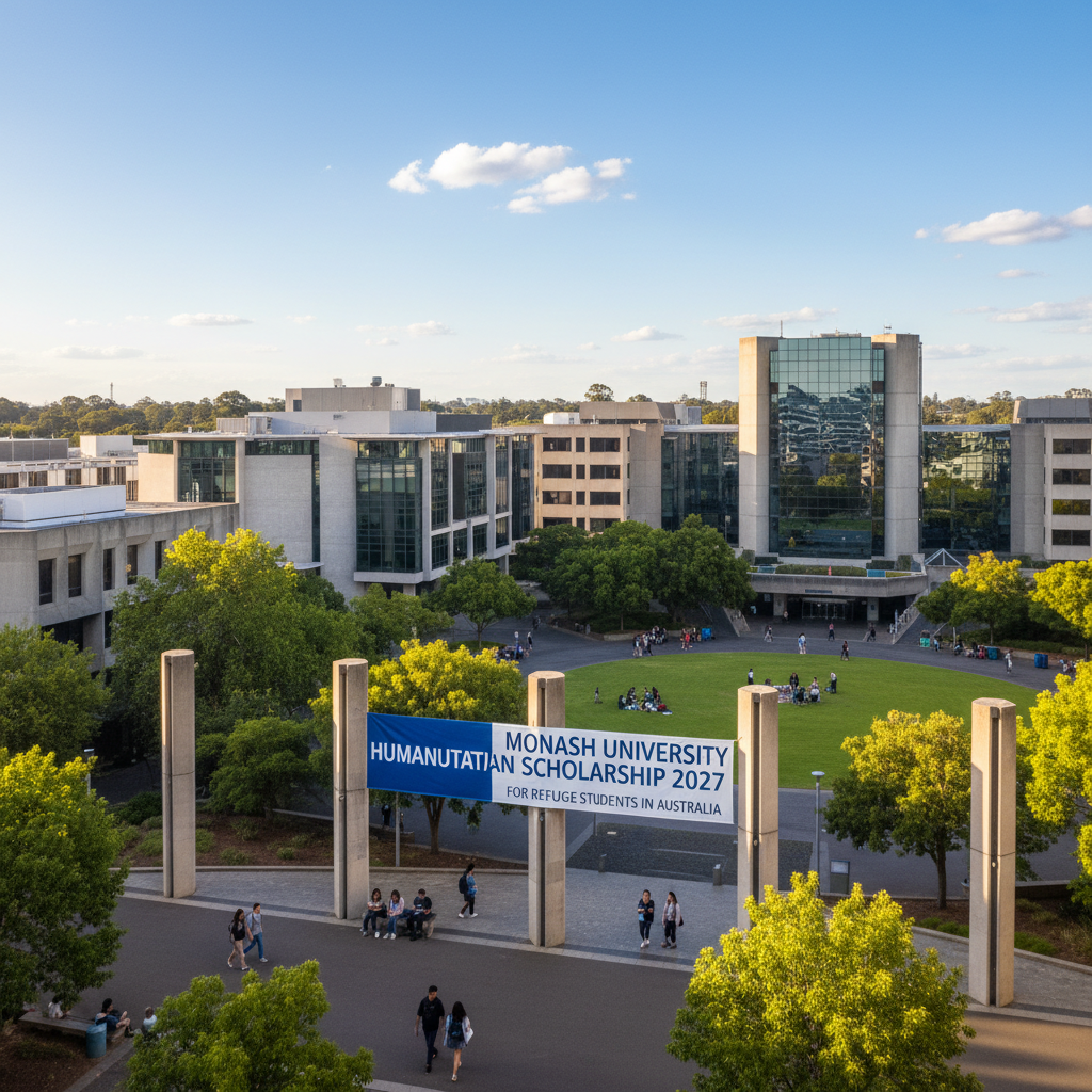 Monash University Humanitarian Scholarship 2027 for refugee students in Australia