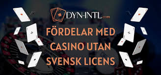Casino utan svensk licens med låg insättning - En trygg spelupplevelse
